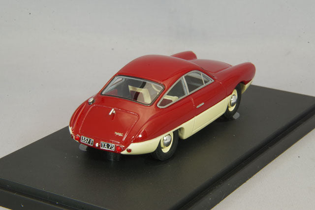 AutoCult AUT02028 1/43 Panhard X87 Dolomites 1953 Red/Ivory - image 3
