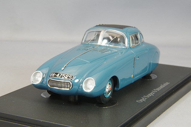 AutoCult AUT04034 1/43 Opel Super 6 Streamline 1938 Grey/Blue - image 1