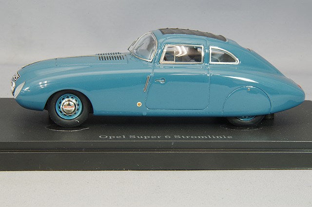AutoCult AUT04034 1/43 Opel Super 6 Streamline 1938 Grey/Blue - image 2