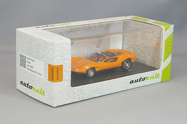AutoCult AUT05039 1/43 Adams Probe 16 1969 Orange - image 4
