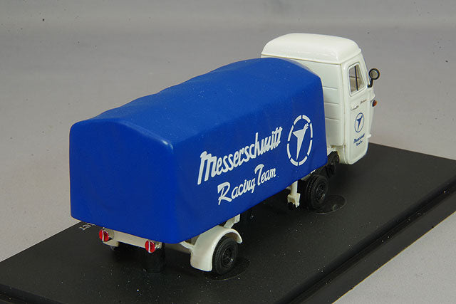 AutoCult AUT08016 1/43 Piaggio Ape Pentaro Racing Car Transporter 1961 Messerschmitt - image 3