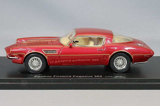 AutoCult AUT60109 1/43 Pontiac Firebird Pegasus 365 1970 Dark Red Avenue43 - image 2