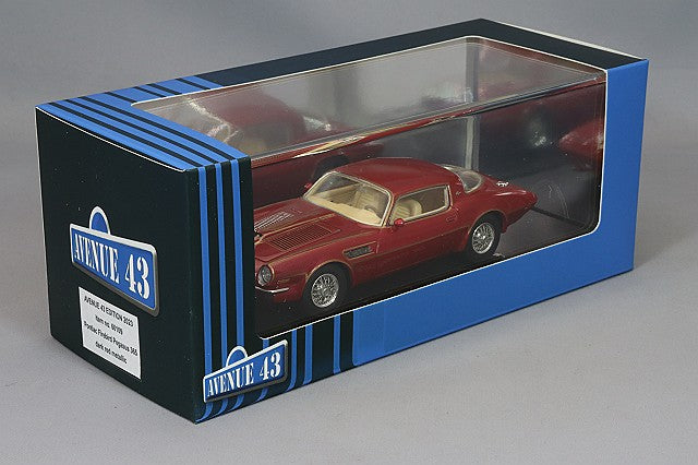 AutoCult AUT60109 1/43 Pontiac Firebird Pegasus 365 1970 Dark Red Avenue43 - image 4