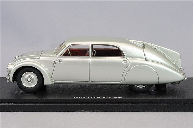 AutoCult AUT60119 1/43 Tatra T77A 1935 Metallic Silver Avenue43 - image 2