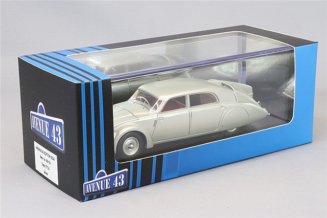 AutoCult AUT60119 1/43 Tatra T77A 1935 Metallic Silver Avenue43 - image 4