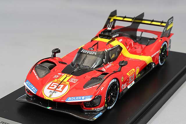 BBR Models BBR-CS004 1/43 Ferrari 499P Ferrari-AF Corse #51 Hypercar Spa-Francorchamps 6 Hours Third Place Competition Series - image 1