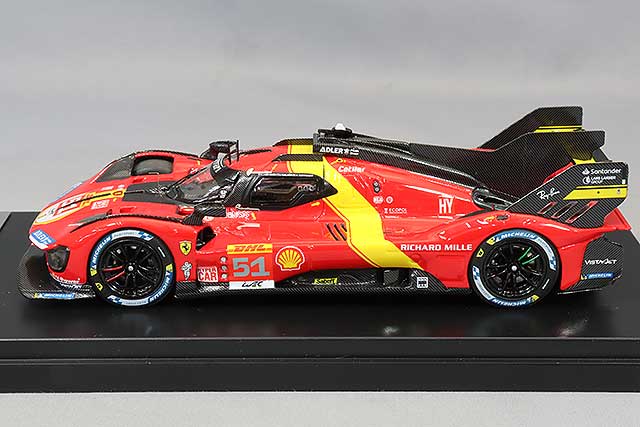 BBR Models BBR-CS004 1/43 Ferrari 499P Ferrari-AF Corse #51 Hypercar Spa-Francorchamps 6 Hours Third Place Competition Series - image 2