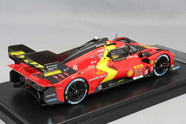 BBR Models BBR-CS004 1/43 Ferrari 499P Ferrari-AF Corse #51 Hypercar Spa-Francorchamps 6 Hours Third Place Competition Series - image 3