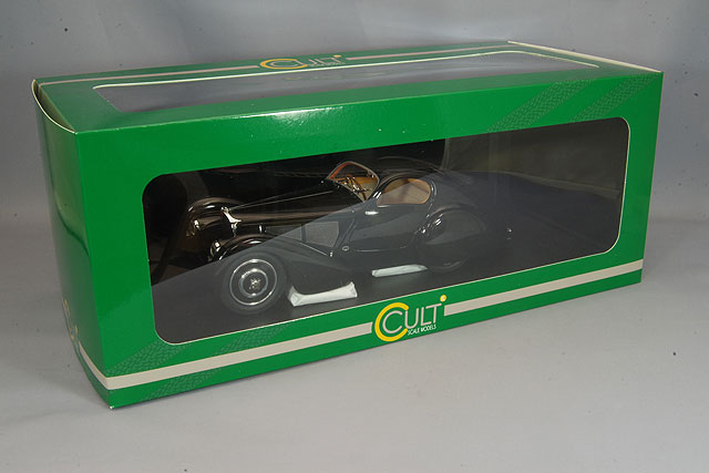 CULT CML057-2 1/18 Bugatti Type 51 Dubos Coupe 1931 Black - image 4