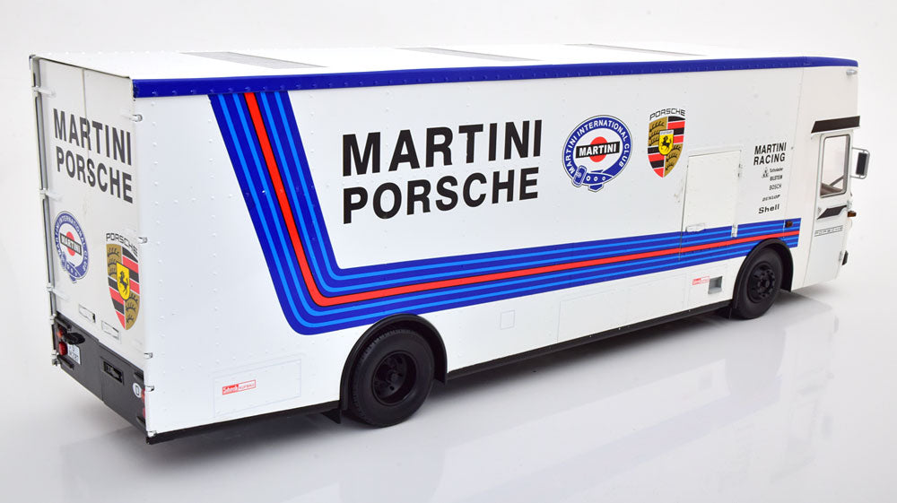 CMR CMR154 1/18 Mercedes-Benz O317 Porsche Transporter 1968 Martini Racing - image 2