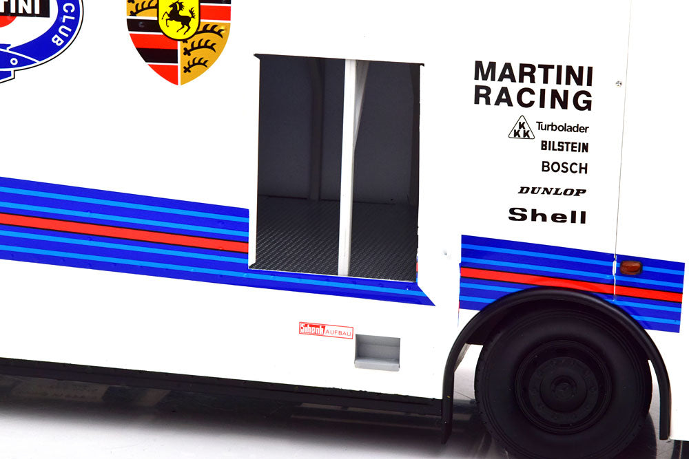 CMR CMR154 1/18 Mercedes-Benz O317 Porsche Transporter 1968 Martini Racing - image 3