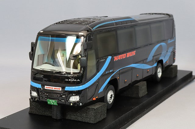 CAR-NEL CN640036 1/64 Hato Bus Pianissimo III Sapphire 511 Isuzu Gala Super Hi-Decker - image 1
