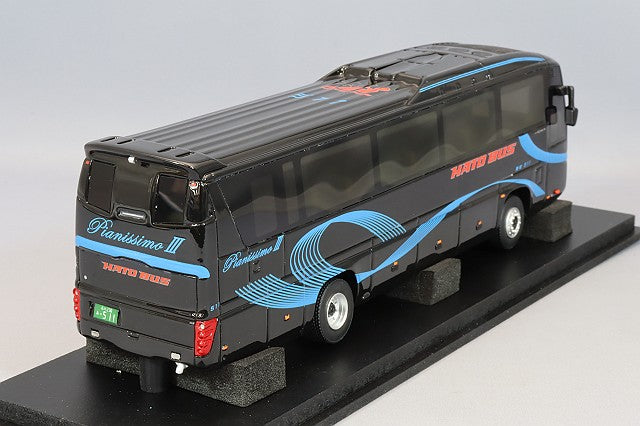 CAR-NEL CN640036 1/64 Hato Bus Pianissimo III Sapphire 511 Isuzu Gala Super Hi-Decker - image 3