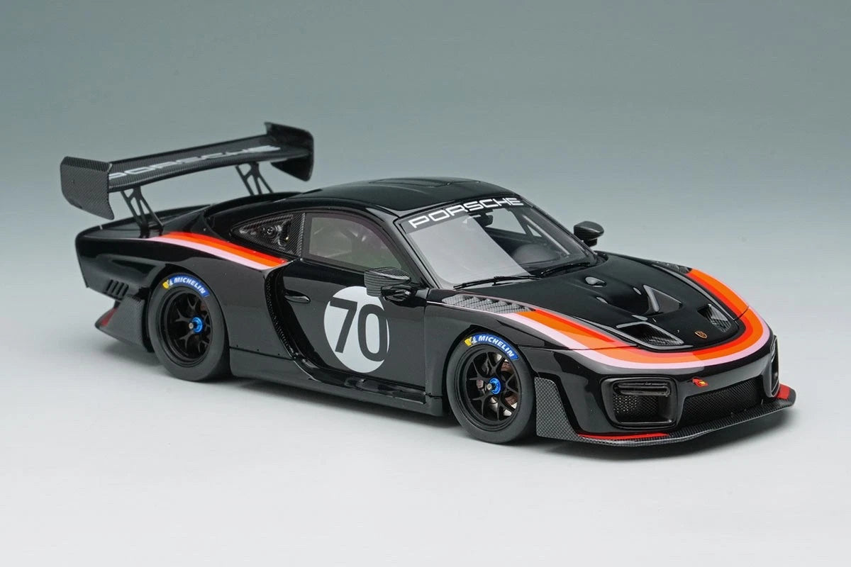 Make Up / EIDOLON EM726E Make Up EIDOLON 1/43 Porsche 935/19 2019 Black/Interscope Stripes - image 2