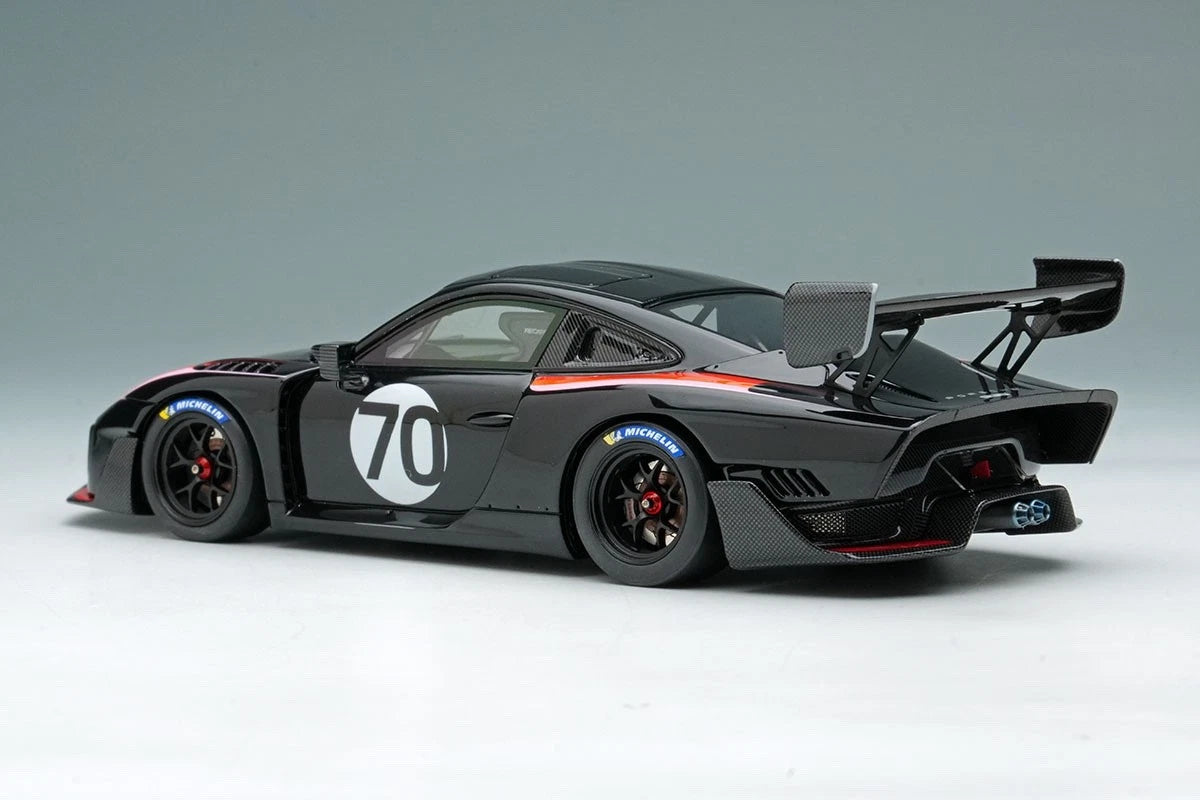 Make Up / EIDOLON EM726E Make Up EIDOLON 1/43 Porsche 935/19 2019 Black/Interscope Stripes - image 3
