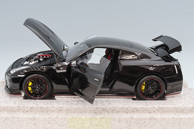 MOTORHELIX FS-M83529 1/18 Nissan GT-R Nismo R35 Special Edition 2022 Meteor Flake Black Pearl - image 5