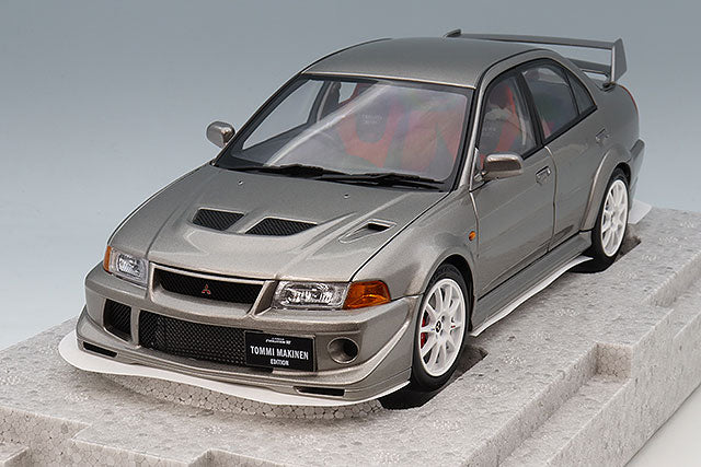 MOTORHELIX FS-M84304 1/18 Mitsubishi Lancer Evolution VI GSR T.M.E Satellite Silver - image 1