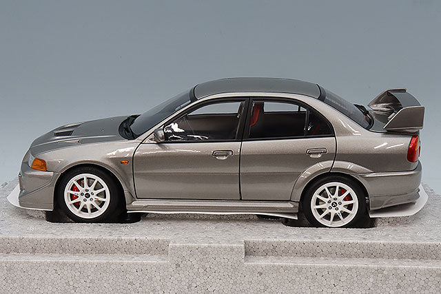 MOTORHELIX FS-M84304 1/18 Mitsubishi Lancer Evolution VI GSR T.M.E Satellite Silver - image 2