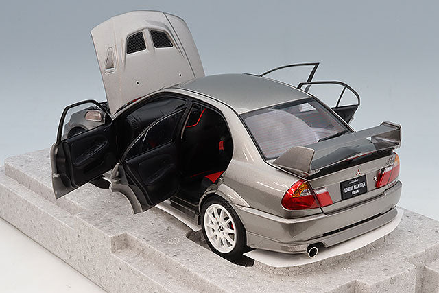MOTORHELIX FS-M84304 1/18 Mitsubishi Lancer Evolution VI GSR T.M.E Satellite Silver - image 5