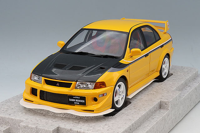MOTORHELIX FS-M84306 1/18 Mitsubishi Lancer Evolution VI GSR T.M.E Custom Yellow/Carbon Bonnet - image 1