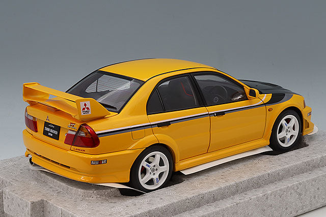 MOTORHELIX FS-M84306 1/18 Mitsubishi Lancer Evolution VI GSR T.M.E Custom Yellow/Carbon Bonnet - image 3