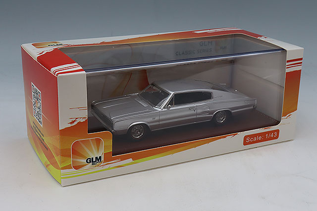 GLM GLM190903 1/43 Dodge Charger 1967 Metallic Silver - image 4