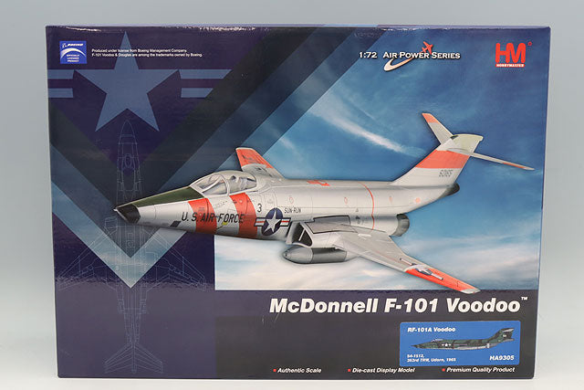 Hobby Master HA9305 1/72 RF-101A Voodoo Supersonic Tactical Reconnaissance Aircraft 54-1512 USAF 363rd Tactical Reconnaissance Wing Udorn 1965 - image 5