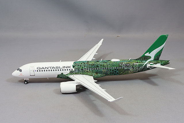 Herpa HE573351 1/200 Airbus A220-300 QantasLink Flying Art Series Minyma Kutjara Tjukurpa VH-X4A - image 2