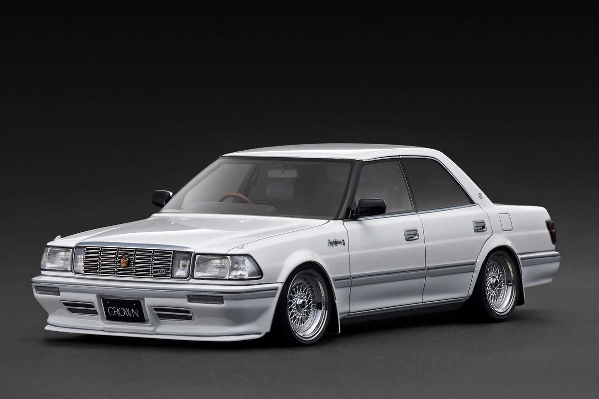 Ignition Model IG3734 1/18 Toyota Crown Royal Saloon G 130 White - image 1