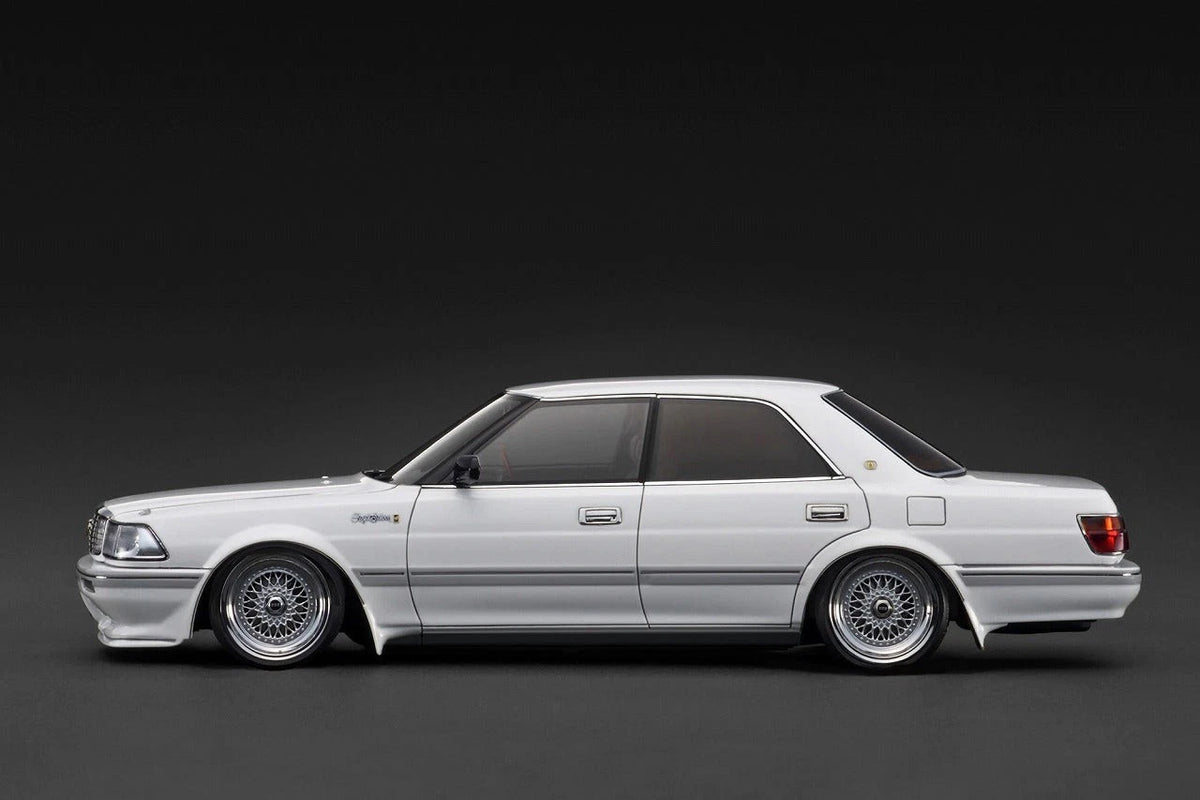 Ignition Model IG3734 1/18 Toyota Crown Royal Saloon G 130 White - image 2