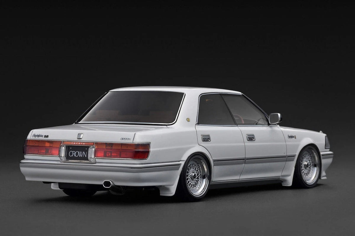 Ignition Model IG3734 1/18 Toyota Crown Royal Saloon G 130 White - image 3