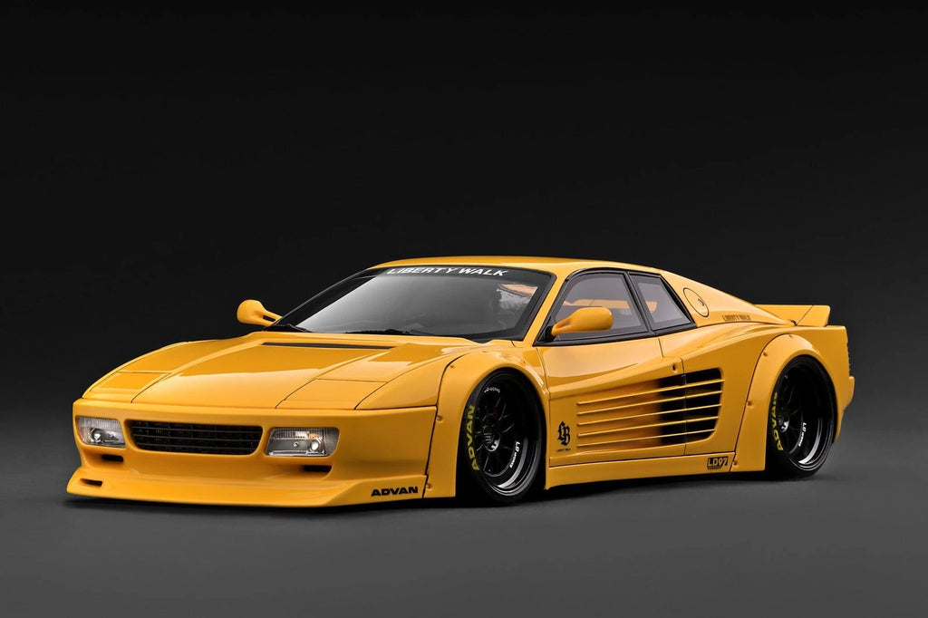 Ignition Model IG3794 1/18 LB-WORKS Ferrari 512 Yellow - image 1