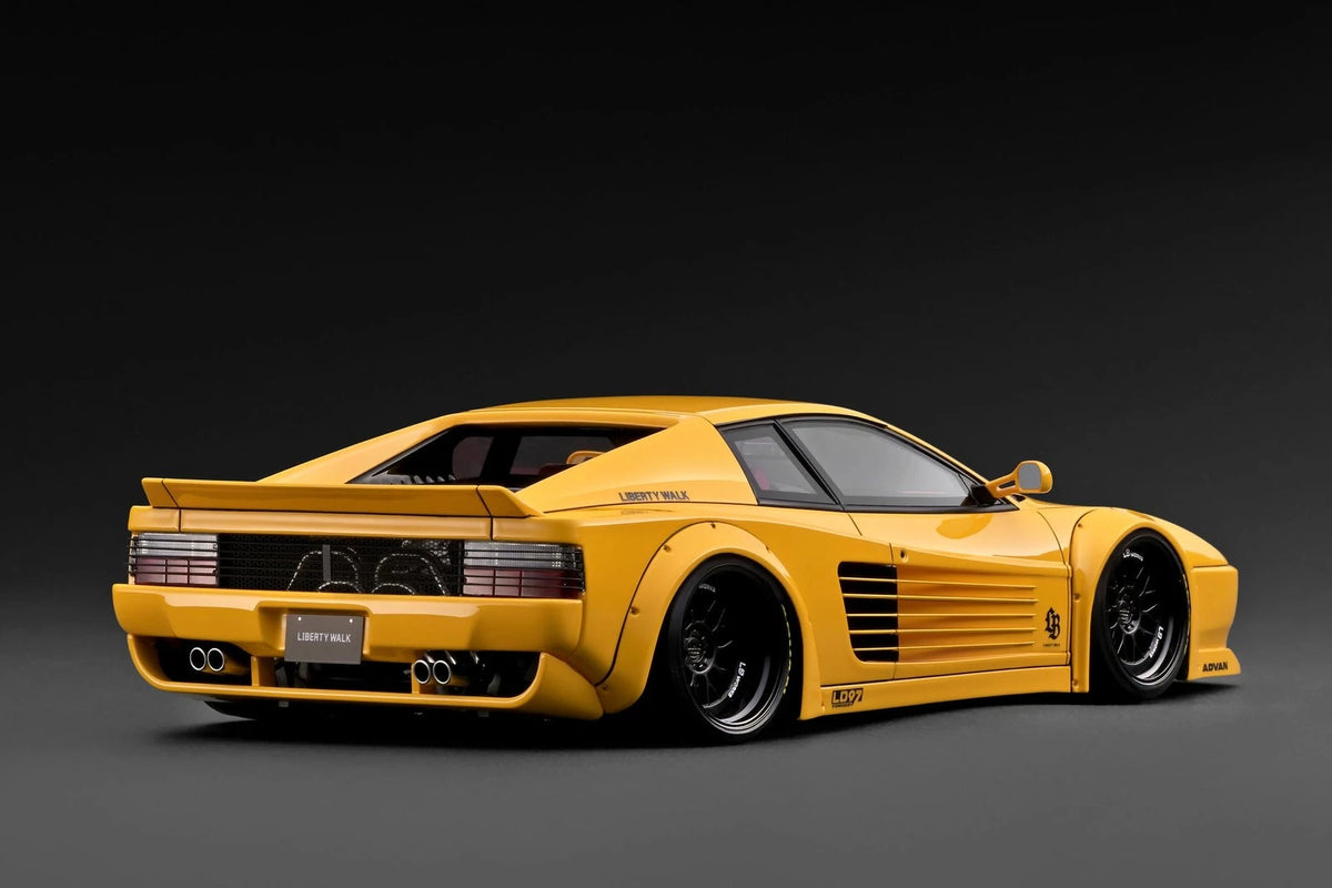 Ignition Model IG3794 1/18 LB-WORKS Ferrari 512 Yellow - image 3