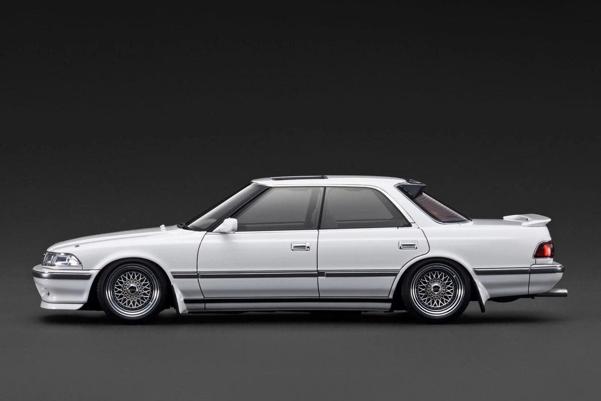 Ignition Model IG3853 1/18 Toyota Mark II 2.5 Grande Limited GX81 White - image 2