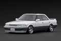 Ignition Model IG3857 1/18 Toyota Mark II 2.5 GT Twin Turbo GX81 Pearl White Silver - image 1