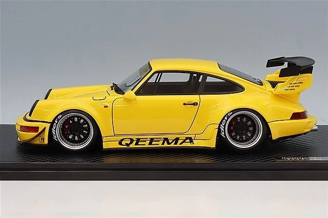 Ignition Model IG3949 1/18 RWB Porsche 964 Yellow - image 2