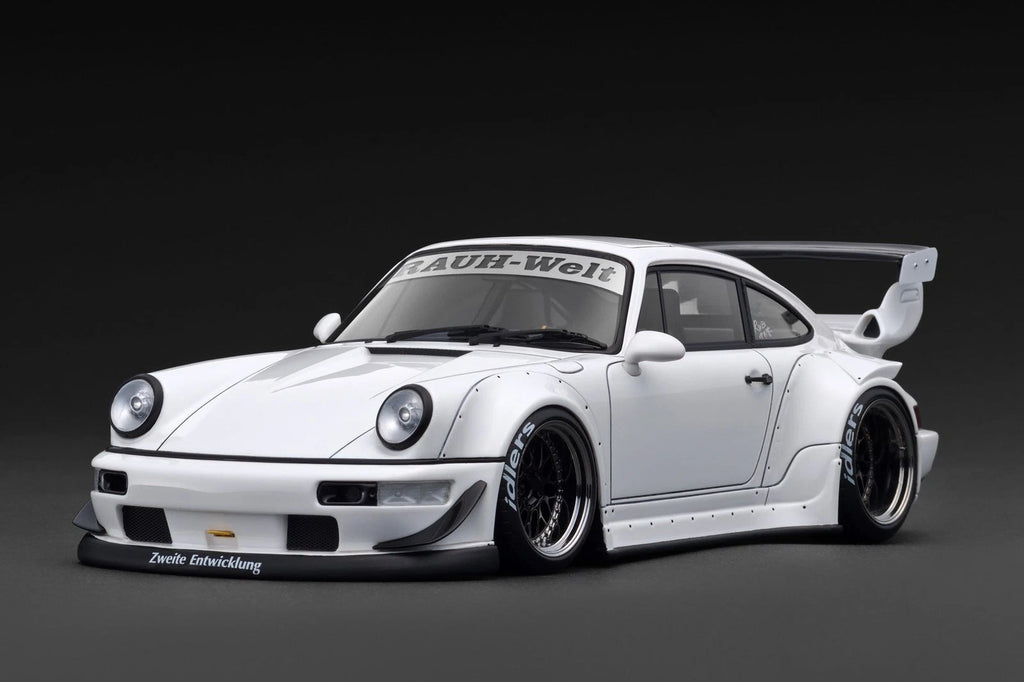 Ignition Model IG3970 1/18 RWB Porsche 964 White - image 1