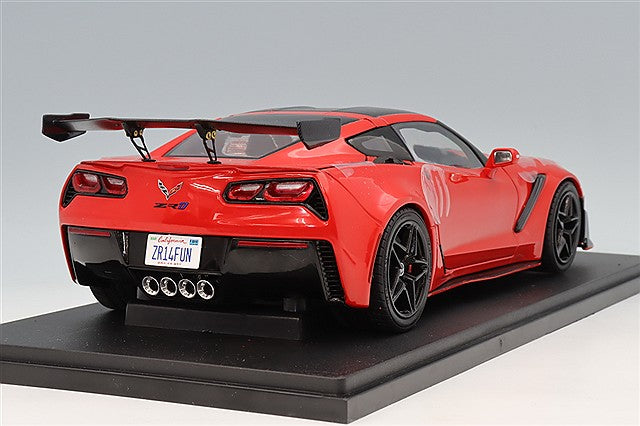 IXO IXO-18RDC243FO 1/18 Chevrolet Corvette C7 ZR1 2019 Red - image 3