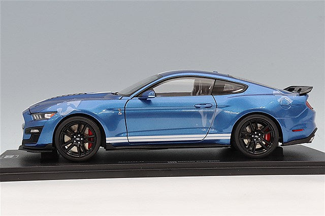 IXO IXO-18RDC244FO 1/18 Ford Mustang Shelby GT500 2022 Metallic Blue - image 2