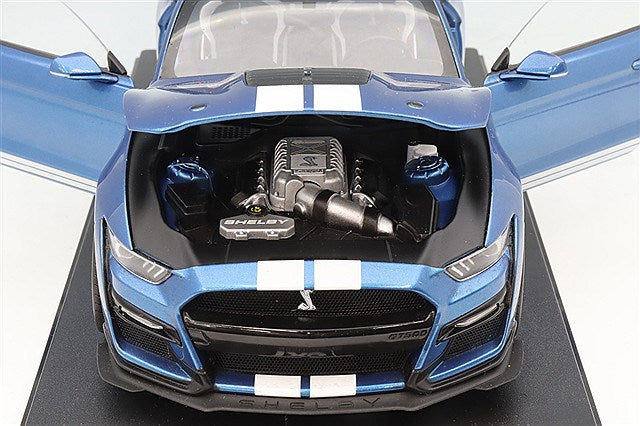 IXO IXO-18RDC244FO 1/18 Ford Mustang Shelby GT500 2022 Metallic Blue - image 5
