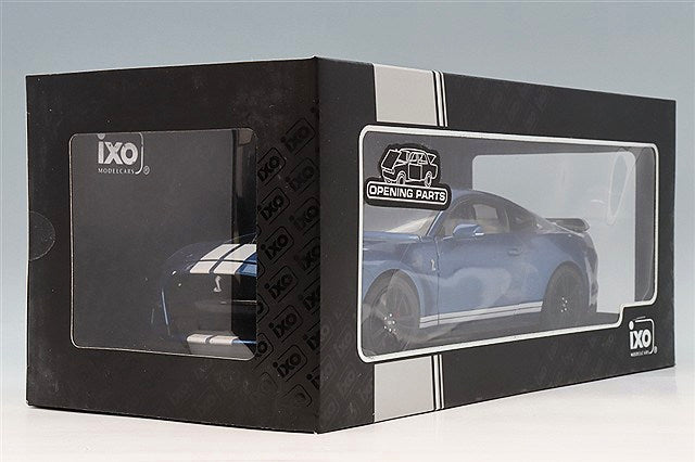 IXO IXO-18RDC244FO 1/18 Ford Mustang Shelby GT500 2022 Metallic Blue - image 8