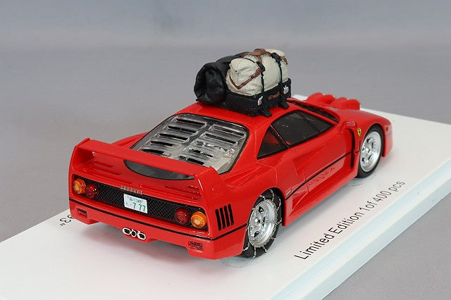 Kess KE43056220 1/43 Ferrari F40 Snowdrift Japan 1993 Red - image 3