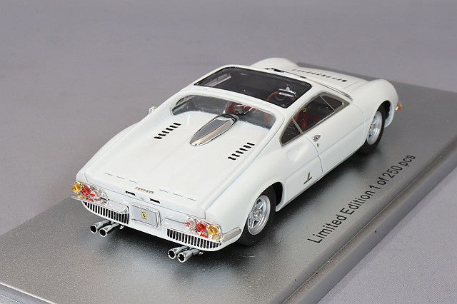 Kess KE43056270 1/43 Ferrari 365P Berlinetta Speciale Three-Seater 1966 White - image 3
