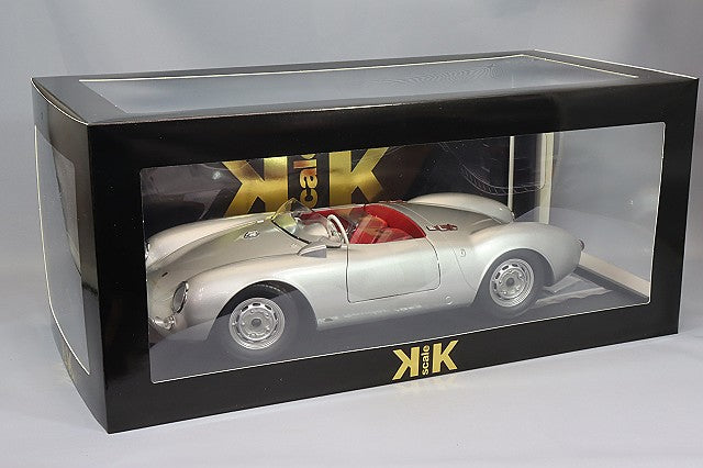 KK Scale KKDC120113 1/12 Porsche 550A Spyder 1956 Silver - image 6