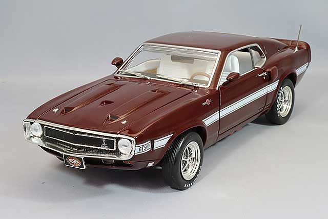 American Muscle KS-AMM1290 1/18 1969 Shelby GT500 Mustang 2+2 Royal Maroon - image 1