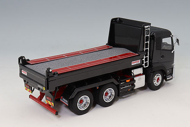 Kyosho KS03940BK 1/43 UD Trucks Quon Kyokuto Dump Truck Black Metallic - image 3