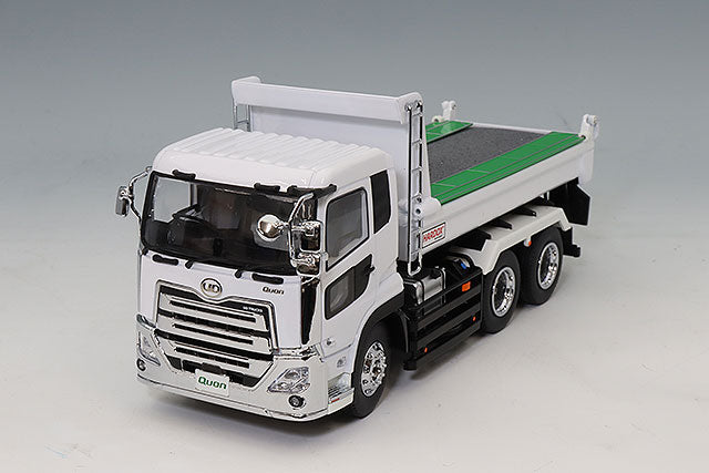 Kyosho KS03940W 1/43 UD Trucks Quon Kyokuto Dump Truck White - image 1