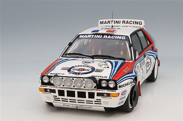 Kyosho KS08348L 1/18 Lancia Delta HF Integrale Evoluzione 1992 1000 Lakes Rally Winner #3 D. Auriol/B. Occelli - image 1