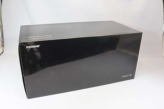 Kyosho KS08957B 1/18 Alfa Romeo Giulietta SV Targa Florio 1958 #24 - image 8