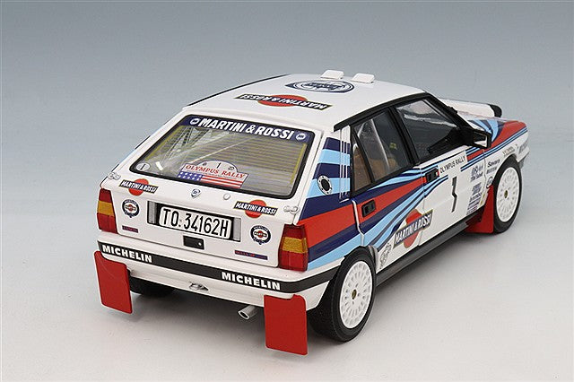 Kyosho KS08960G 1/18 Lancia Delta HF Integrale 8V 1988 Olympus Rally Winner #1 M. Biasion/T. Siviero - image 3